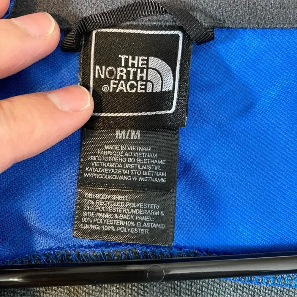 The North Face Lightweight Jacket Medium Blue Gray Full Zip Gorpcore